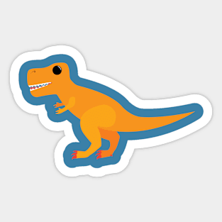 Happy T-Rex Sticker